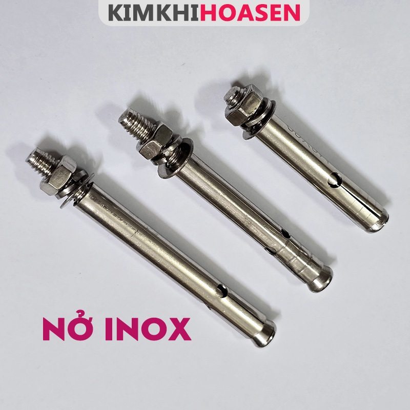 Nở inox M6 dài 50, 70, 80mm | Shopee Việt Nam