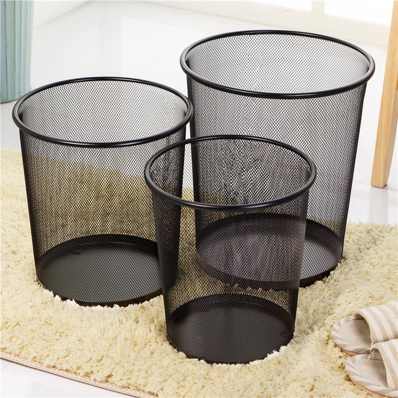 ICON Thùng Rác Văn Phòng Lưới Kim Loại Cao 26cm