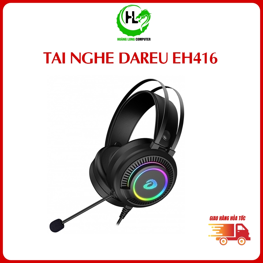 Tai Nghe Gaming Dareu EH416 Tai Nghe Chụp Tai 7.1 LED RGB Có Dây Hàng ...