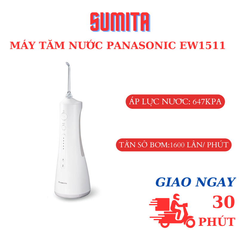 Máy Tăm Nước Panasonic EW1511 - 5 Cấp Độ Điều Chỉnh Lực Phun - Chống ...