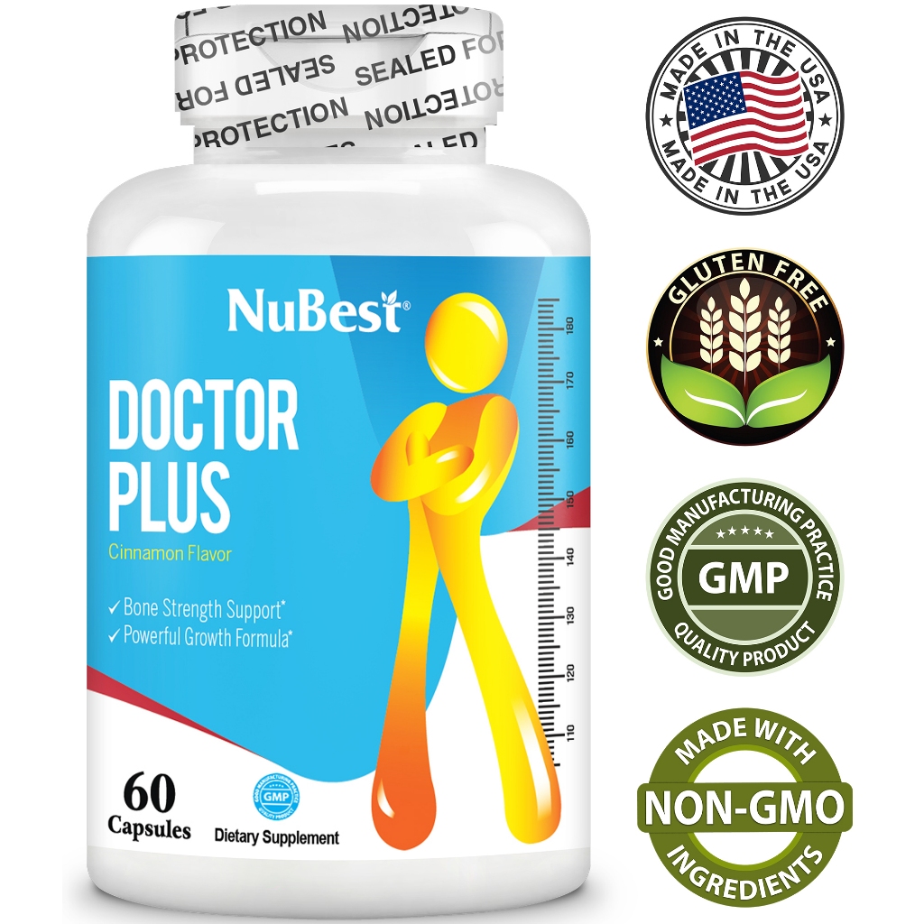 Ảnh Thực Phẩm Bảo Vệ Sức Khỏe Cho Độ Tuổi 10 đến 20 - Hỗ Trợ Tăng Chiều Cao Doctor Plus 1