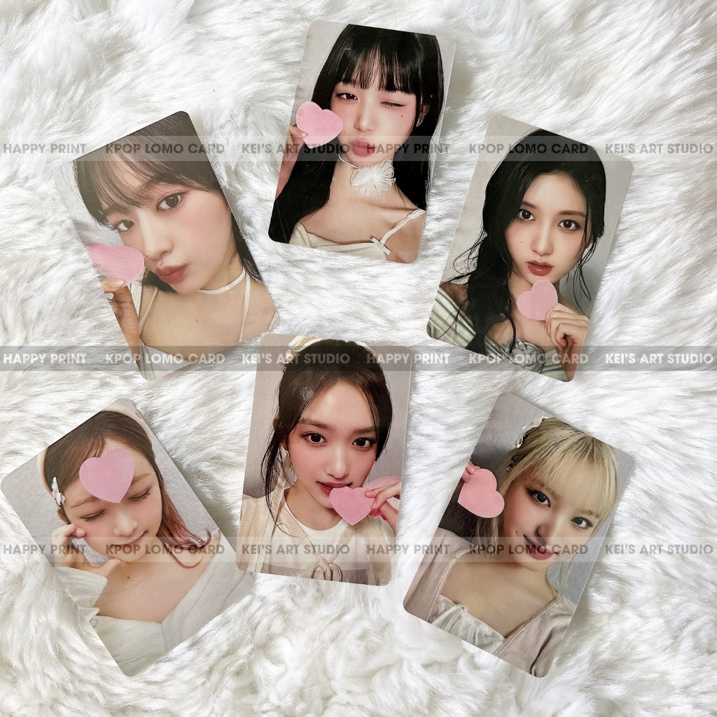 [CARD LOMO  MUA 3 TẶNG 1] IVE OTP6  photocard, card unoff: Gaeul, Yujin, Rei, Wonyoung, Liz và Leeseo.