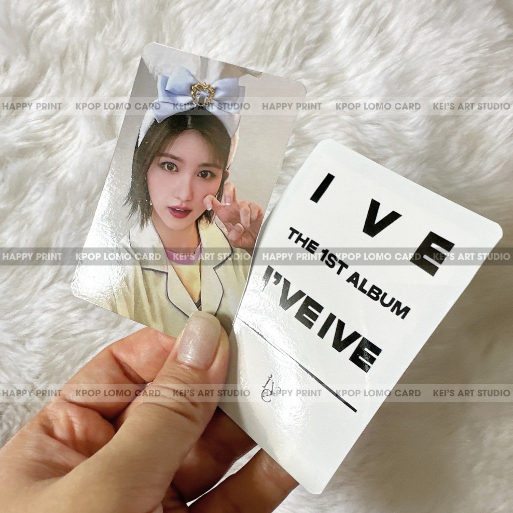 [CARD LOMO  MUA 3 TẶNG 1] IVE OTP6  photocard, card unoff: Gaeul, Yujin, Rei, Wonyoung, Liz và Leeseo.