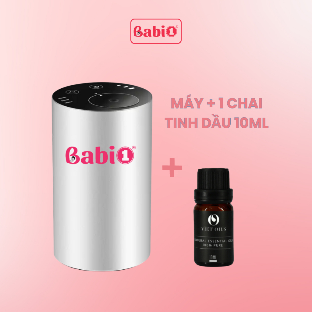 Máy Khuếch Tán Tinh Dầu BABIONE Máy Xông Tinh Dầu Trực Tiếp Di Động Thơm Phòng Ô Tô