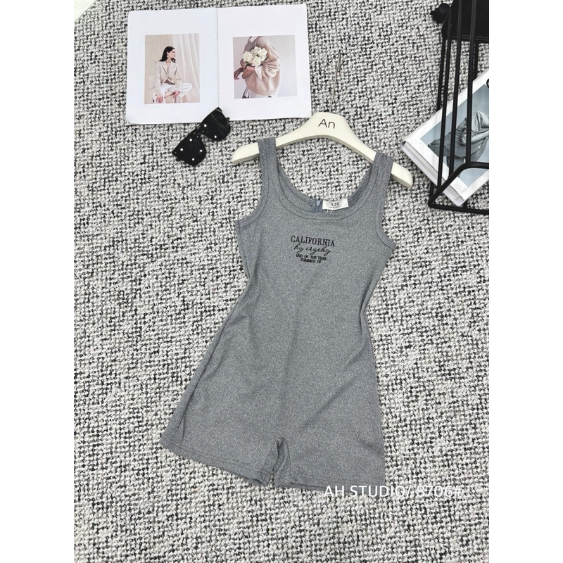 Set Jum set đồ liền thân mặc đi biển kèm ảnh thật
