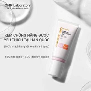 Set kem chống nắng CNP nâng tone cho da dầu