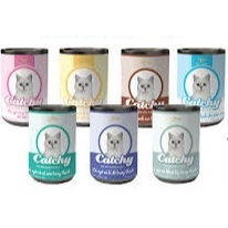 24 lon Pate Catchy Lon 400gr Cho Mèo Mọi Lứa Tuổi mix vị ngẫu nhiên
