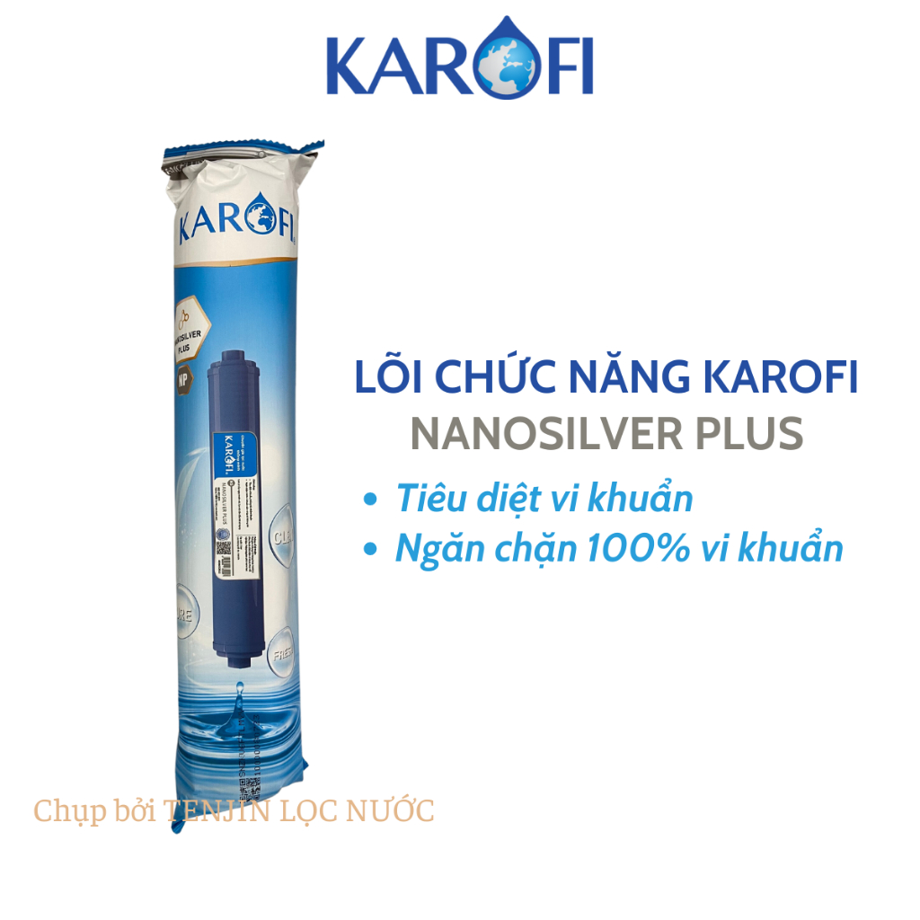 Combo 6 Lõi Chức Năng Karofi Chính Hãng Gồm T33-GAC, Mineral, Far Infrared, Nano Silver, ORP Alkaline và Hydrogen