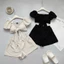 Set Linen Tiêu 2 Lớp Áo Thắt Nơ Ngực Có Đệm Mix Quần Đùi 2 Lớp Cạp Chun 2 Màu