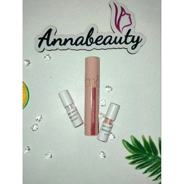 [SON CHIẾT] Son Juicy Lasting Tint Full 23 #Nucadamia đỏ nâu nude ( lọ chiết 0,5 g )