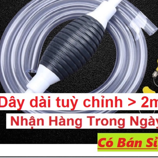 Ống Hút Xăng Dầu Chất Lỏng Bóp Tay, Dụng Cụ Bơm Hút Rượu Tiện Lợi Dây Dài 1m, Ống Hút Xăng Dầu Chất Lỏng Tiện Lợi AK368