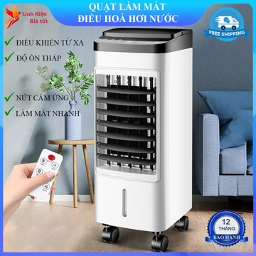 Quạt điều hòa hơi nước đa năng điều khiển từ xa, cảm ứng, dung tích lớn, quạt hơi nước không khí gia đình. BH 12 tháng.