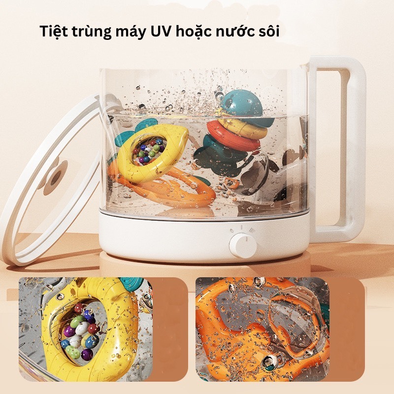 Gặm Nướu Cho Bé Gặm Nướu Đồ Chơi Gặm Nướu Đồ Gặm Nướu Cho Bé Nướu Gặm Gặm Nứu Gặm Silicone Bộ Gặm Nướu - PUPU HOUSE