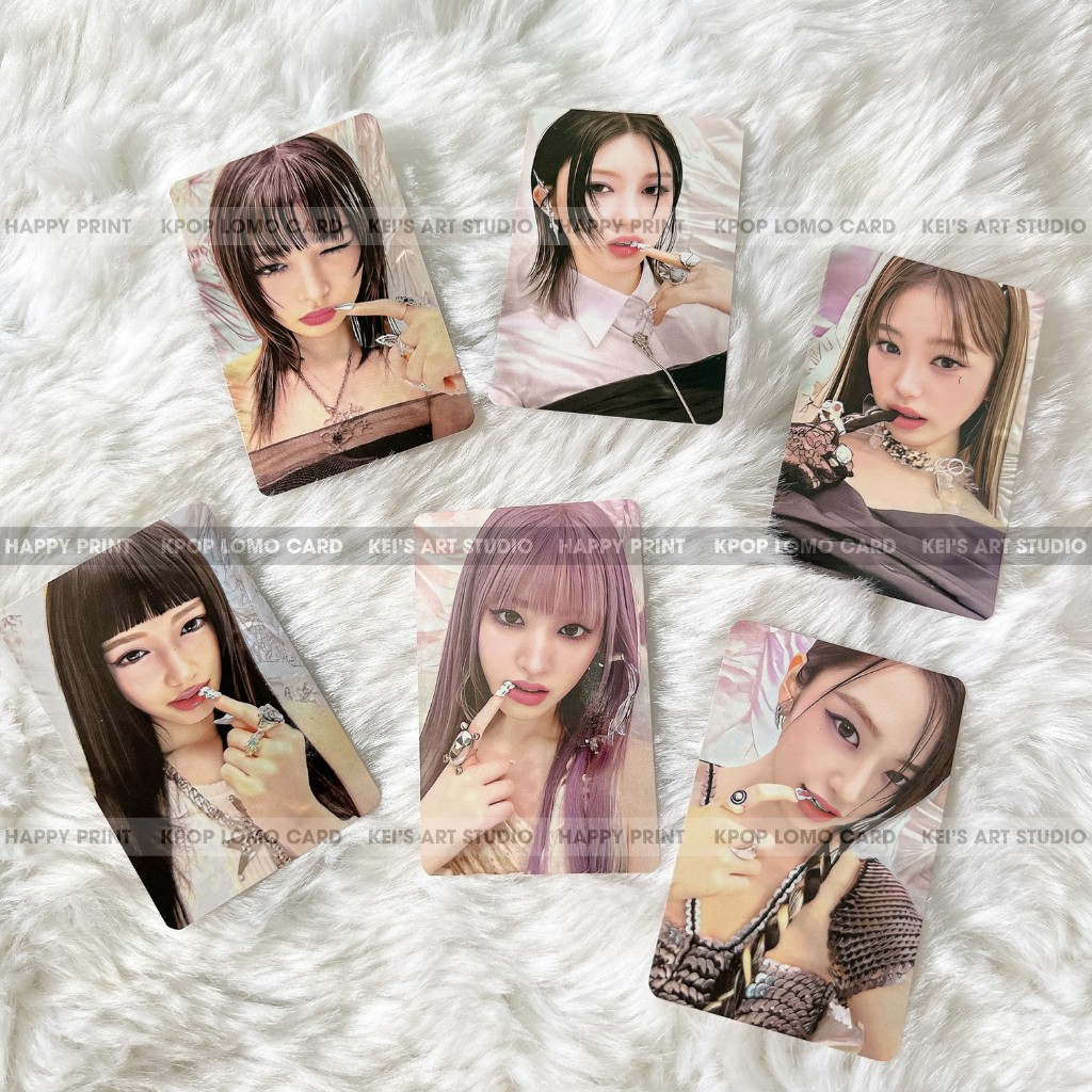 [CARD LOMO  MUA 3 TẶNG 1] thẻ hình ảnh nhóm nhạc IVE album SWITCH:tên Gaeul, Yujin, Rei, Wonyoung, Liz và Leeseo