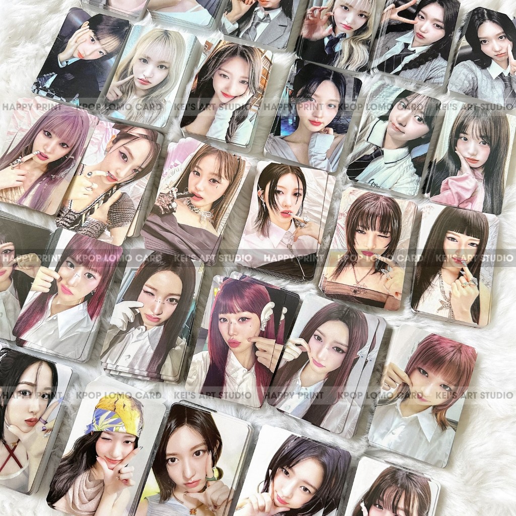 [CARD LOMO  MUA 3 TẶNG 1] thẻ hình ảnh nhóm nhạc IVE album SWITCH:tên Gaeul, Yujin, Rei, Wonyoung, Liz và Leeseo