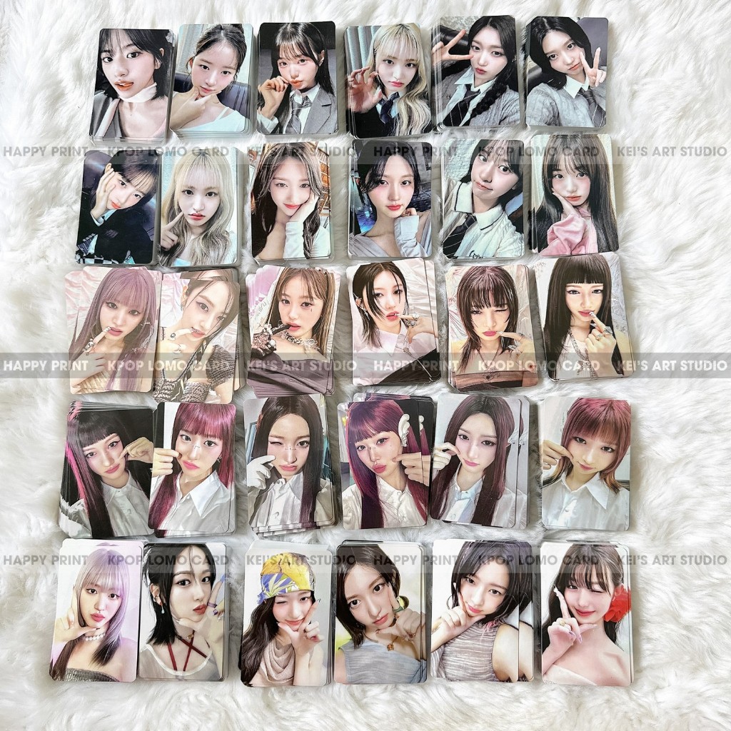 [CARD LOMO  MUA 3 TẶNG 1] thẻ hình ảnh nhóm nhạc IVE album SWITCH:tên Gaeul, Yujin, Rei, Wonyoung, Liz và Leeseo