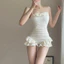 Bikini liền thân dáng thiên nga trắng xoè tôn dáng ôm body cho nữ hàng QC cao cấp-HH062