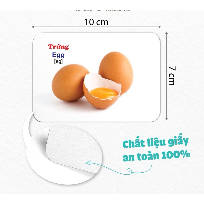 (GIÁ XẢ LỖ) Bộ Thẻ học Flashcard - Bộ Thẻ Học Thông Minh (416 Thẻ Flashcards Tiếng Anh 16 Chủ Đề)