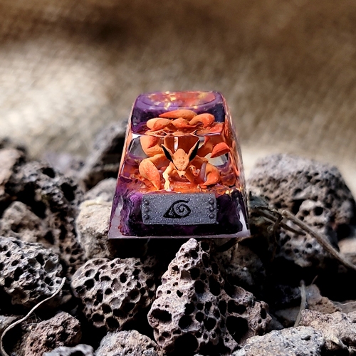 keycaps naruto, bàn phím cơ naruto, linh thú naruto, cửu vĩ hồ, trang trí  bàn phím | KCAP