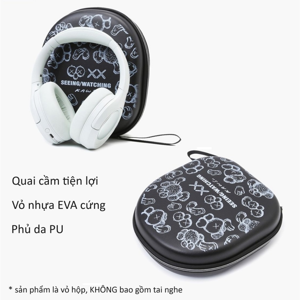 hộp vỏ đựng tai nghe Hộp đựng tai nghe Bose, Sony, AKG Y50,JVC,JBL chính hãng