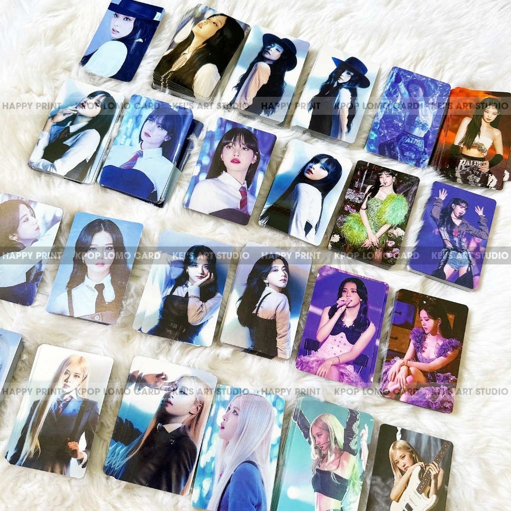 [CARD LOMO MUA 3 TẶNG 1] Blackpink THE SHOW:  Rosé, Jisoo, Lisa, Jennie: Soo ngẩng, Jen Ngẩng, R xoài, Li ngẩng, R đàn