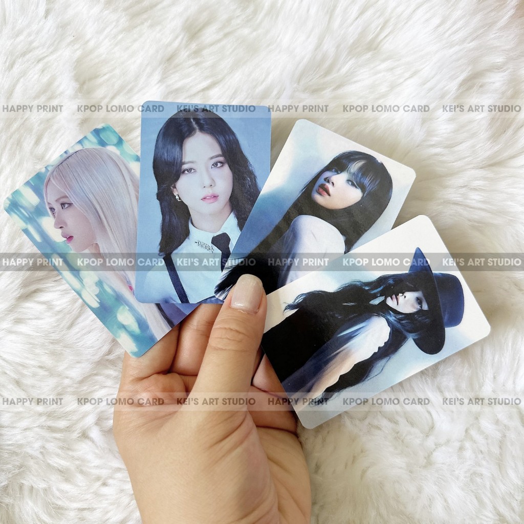 [CARD LOMO MUA 3 TẶNG 1] Blackpink THE SHOW:  Rosé, Jisoo, Lisa, Jennie: Soo ngẩng, Jen Ngẩng, R xoài, Li ngẩng, R đàn