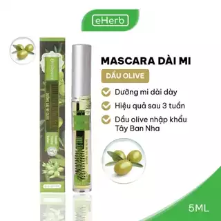 Mascara Dưỡng Mi Dầu Olive Nguyên Chất Kích Thích Mi Mọc Dày & Dài Hơn MILAGANICS 5ml (Tuýp)