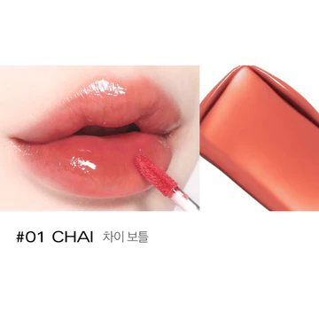 Son Tint Bóng BBia Vỏ trắng GLOW LIP TINT màu hot trend douyin mềm môi dưỡng môi lên màu chuẩn