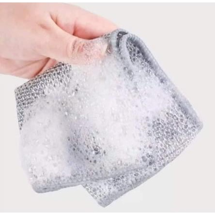 Miếng rửa chén thép hàng 2 lớp dày đẹp