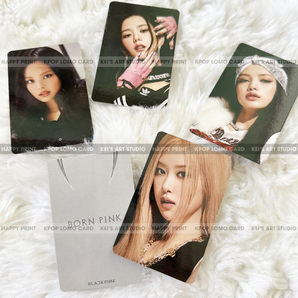 [CARD LOMO  MUA 3 TẶNG 1] Blackpink Rosé, Jisoo, Lisa, Jennie - OTP4 HYLT, The album, The show, KMS, LP, LD,...