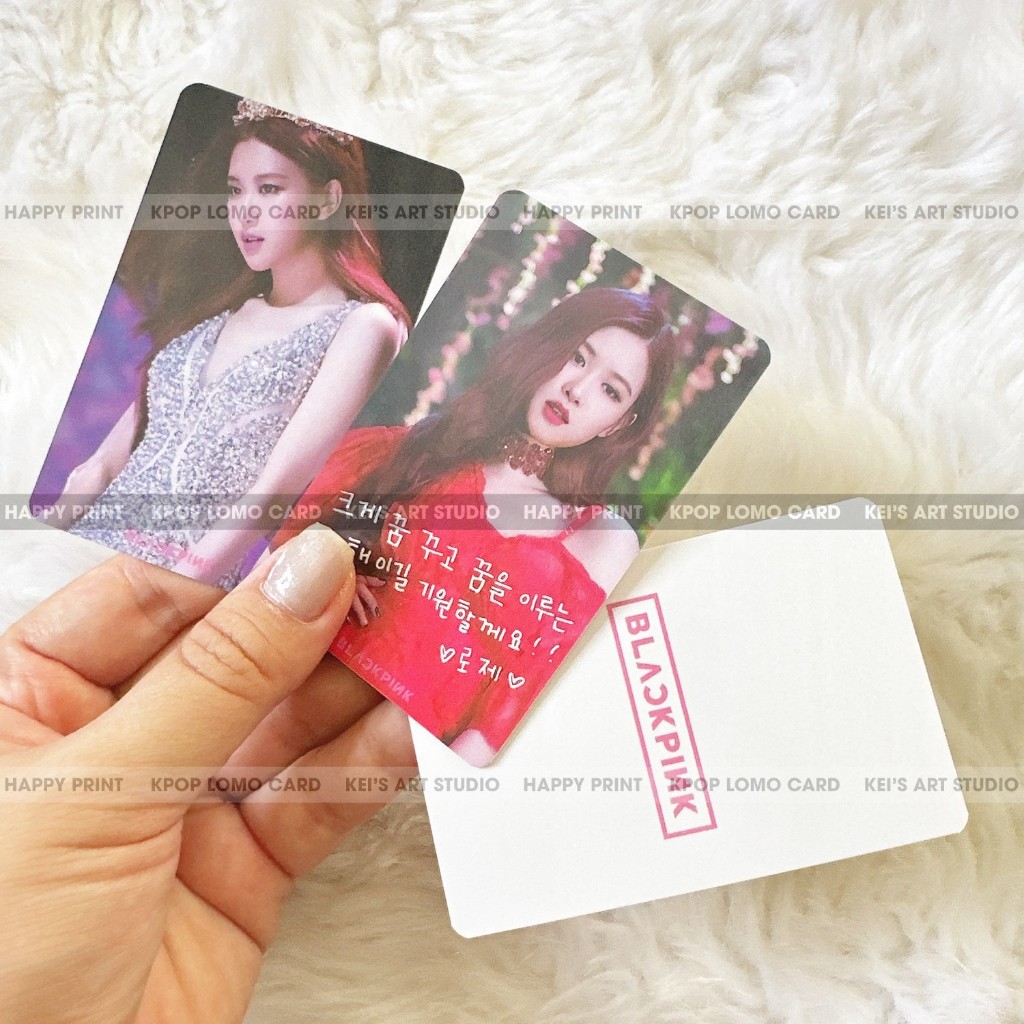 [CARD LOMO  MUA 3 TẶNG 1] Blackpink Rosé, Jisoo, Lisa, Jennie - OTP4 HYLT, The album, The show, KMS, LP, LD,...