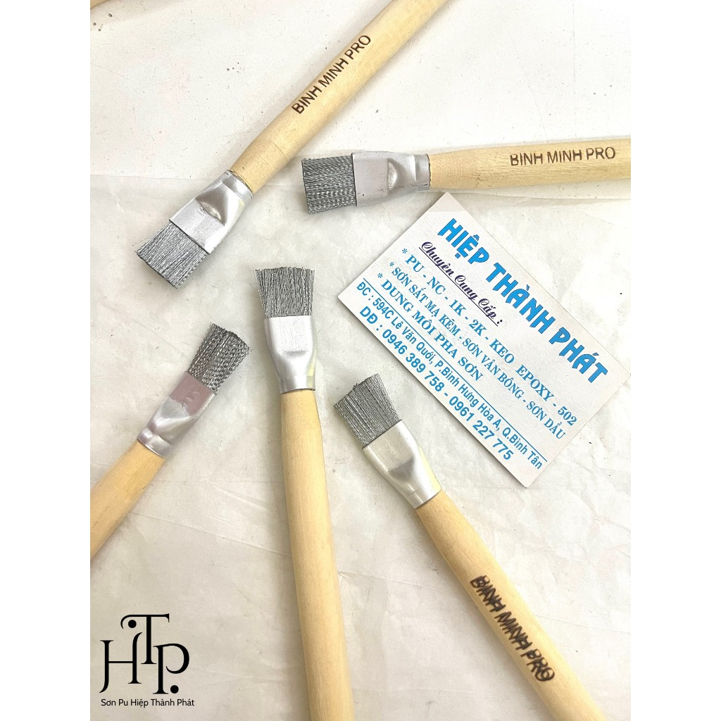 Cọ Sắt Đánh Rĩ - Cán Gỗ Cao Cấp | Shopee Việt Nam