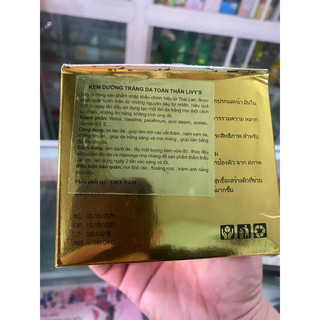 Kem body Liv’y THAILAD LOTION 250g SPF 45+++