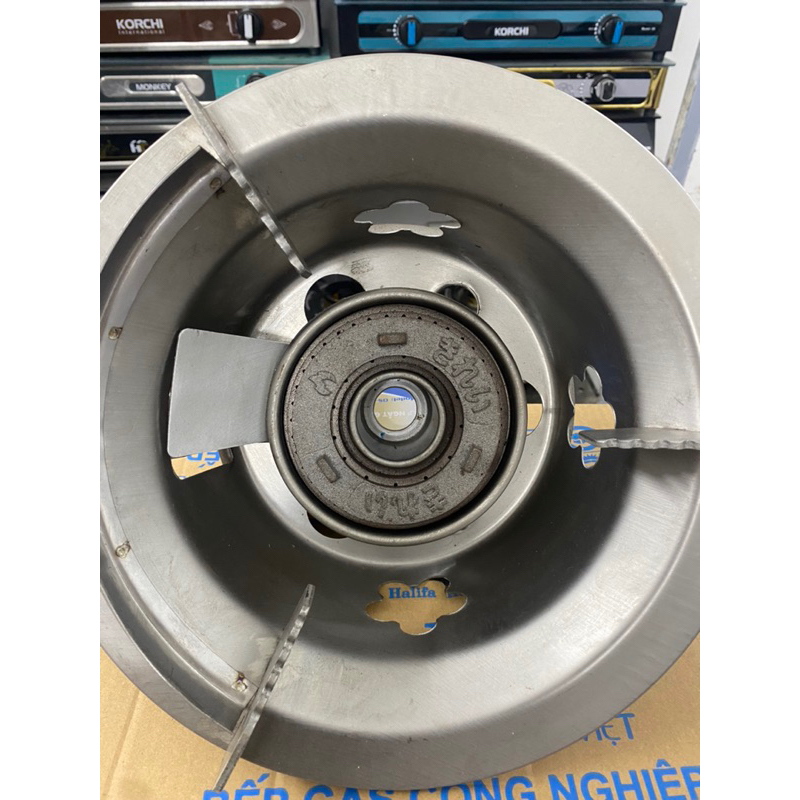 Bếp gas công nghiệp inox- Bếp khè inox 430 cao cấp