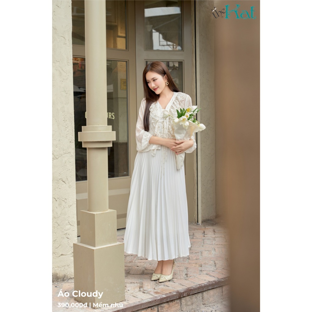 Chân Váy Xếp Ly dáng dài 85cm The Kat House, vải Tuyết Hàn đủ màu, đủ size, ít nhăn, phối đồ cực đẹp