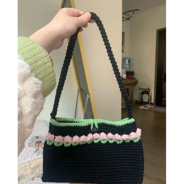 Women's Knit Underarm Bag