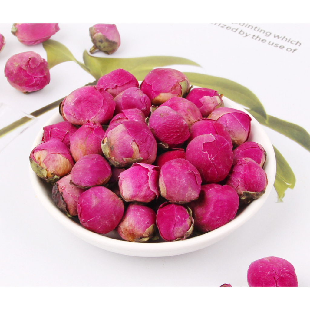 100g Trà Hoa mẫu đơn đẹp giúp điều hòa kinh nguyệt , chống mụn nhọt , đẹp da