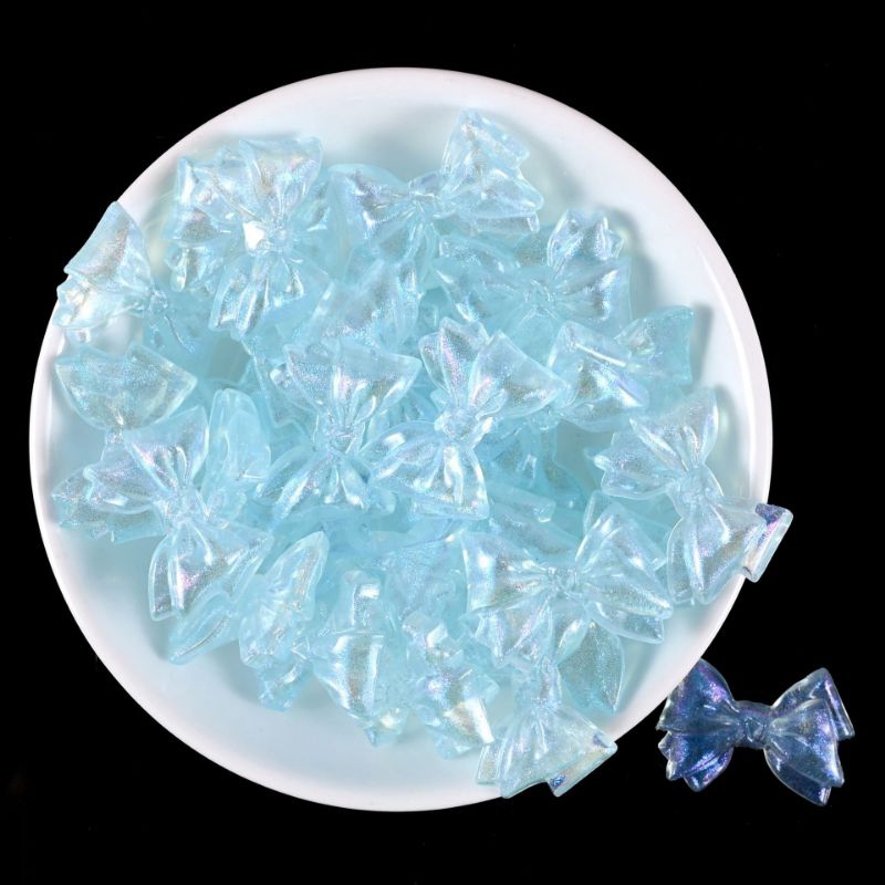 CHARM NƠ TRONG SUỐT XINH XẮN TRANG TRÍ PHỤ KIỆN
