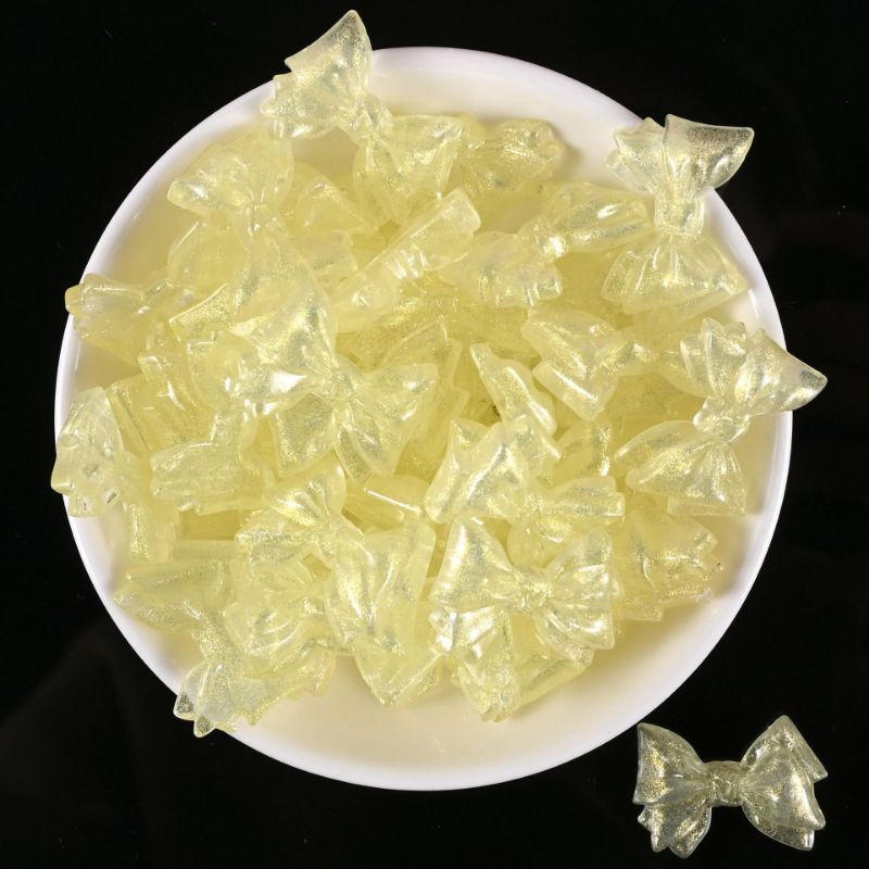 CHARM NƠ TRONG SUỐT XINH XẮN TRANG TRÍ PHỤ KIỆN