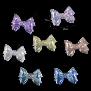 CHARM NƠ TRONG SUỐT XINH XẮN TRANG TRÍ PHỤ KIỆN