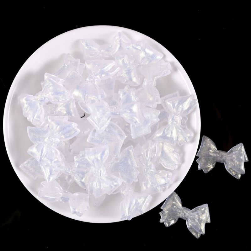 CHARM NƠ TRONG SUỐT XINH XẮN TRANG TRÍ PHỤ KIỆN