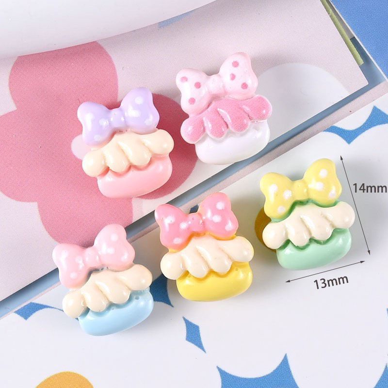 CHARM KẸO NƠ DỄ THƯƠNG TRANG TRÍ ỐP ĐIỆN THOẠI, SLIME, KẸP...