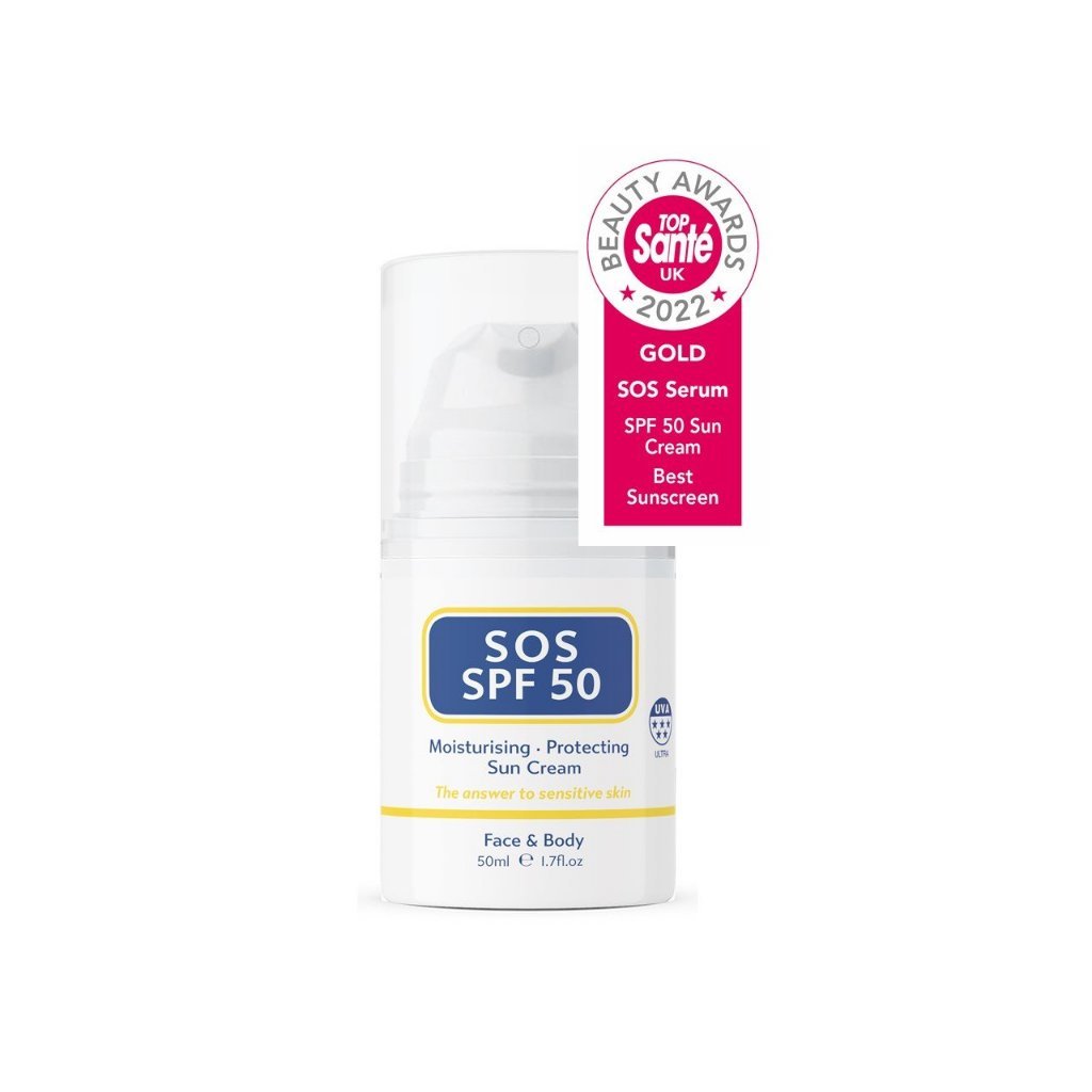 Kem chống nắng SOS Vật lý bảo vệ da SPF 50 Anh