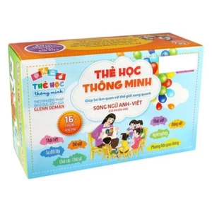 Bộ 416 thẻ học thông minh song ngữ Việt Anh