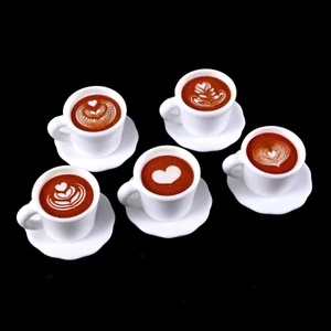 CHARM LY CÀ PHÊ CAPPUCCINO ĐỘC ĐÁO DÙNG TRANG TRÍ