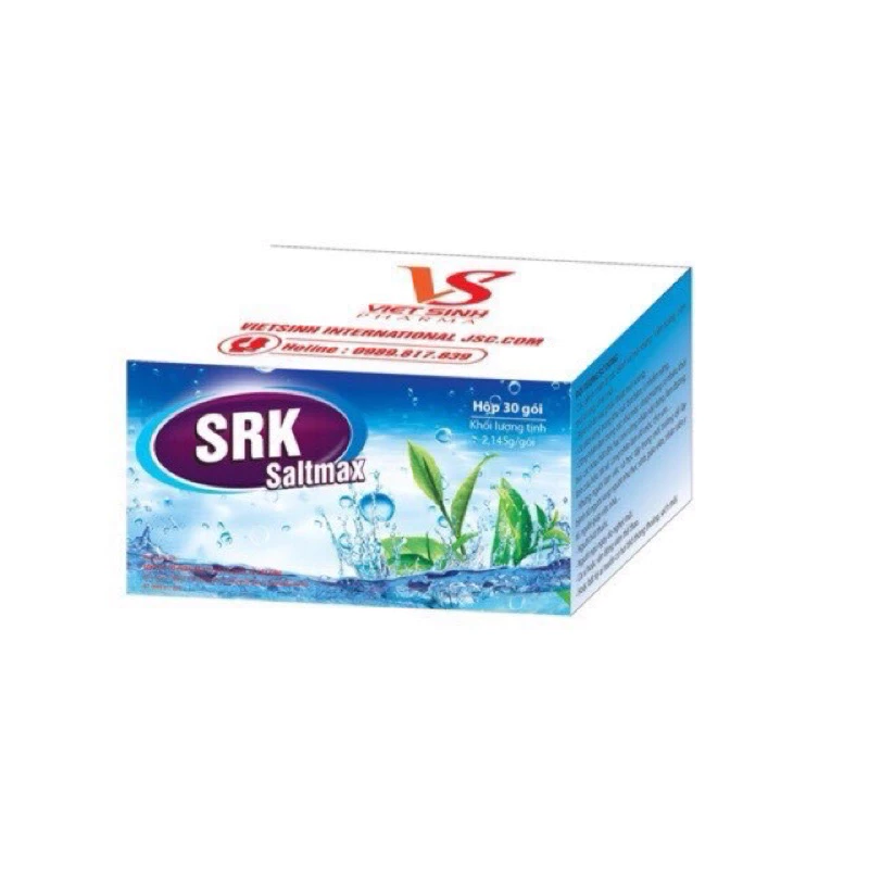 Hộp 30 gói muối rửa mũi SRK Saltmax