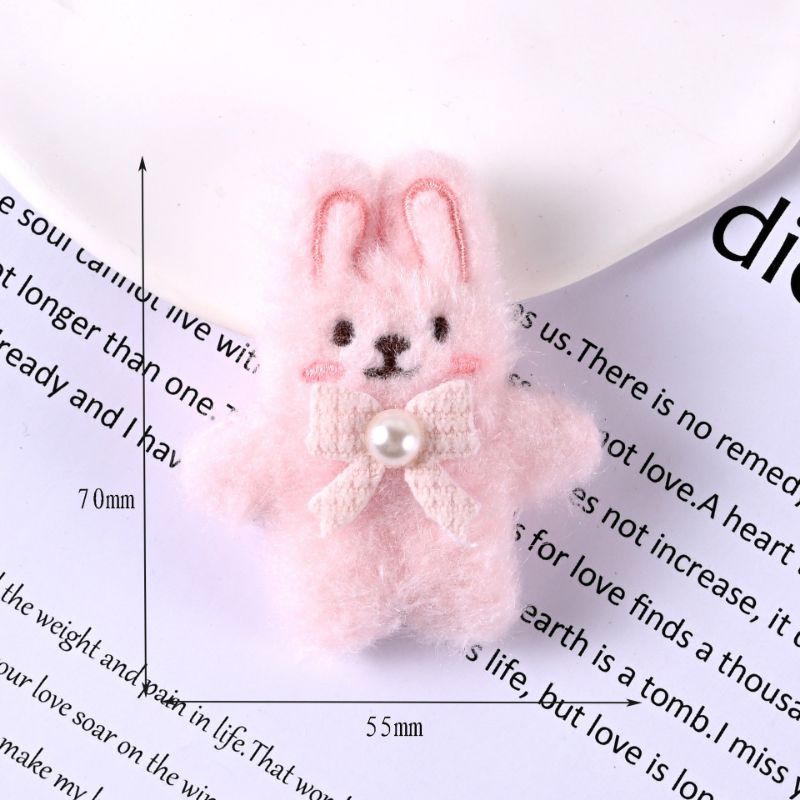 CHARM GẤU LÔNG SIÊU DỄ THƯƠNG TRANG TRÍ PHỤ KIỆN, GHIM CÀI