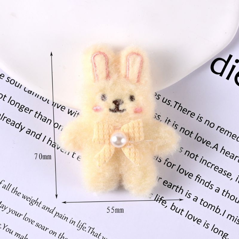CHARM GẤU LÔNG SIÊU DỄ THƯƠNG TRANG TRÍ PHỤ KIỆN, GHIM CÀI
