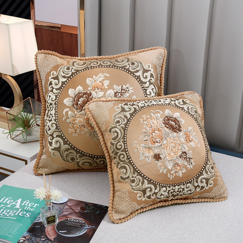 Gối tựa lưng sofa phong cách hoàng gia chính hãng TOPAZ kèm ruột gối bông mang lại cho bạn cảm giác dễ chịu êm ái