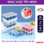 Khay làm đá mini 6 viên, chất liệu silicon siêu bền, có nắp đậy tiện dụng
